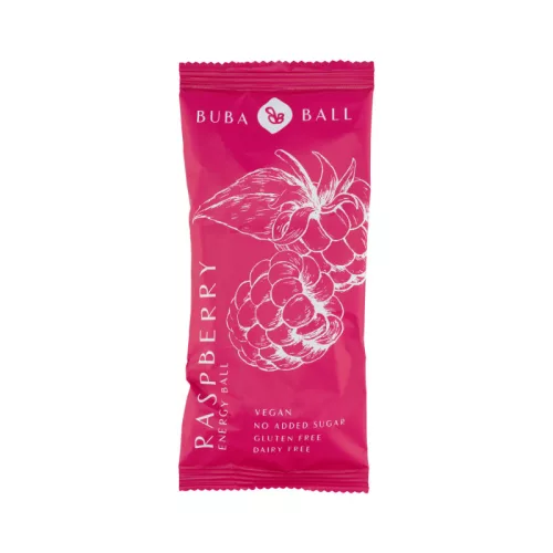 BubaBall málnás datolyagolyó 45 g - Fajszi Paprika