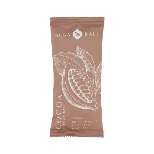 BubaBall kakaós datolyagolyó 45 g - Fajszi Paprika