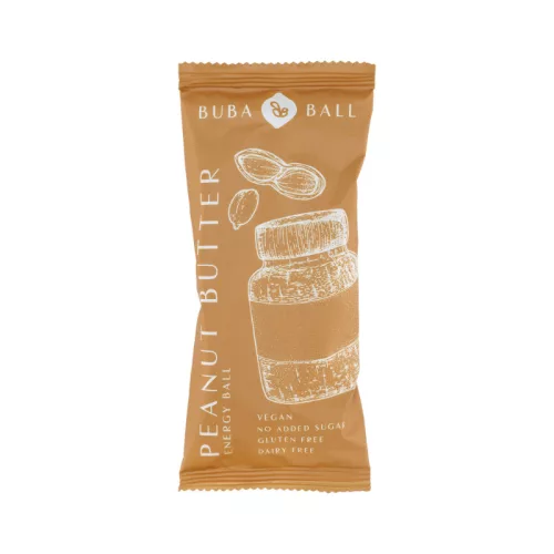 BubaBall mogyoróvajas datolyagolyó 45 g - Fajszi Paprika