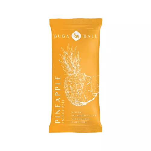 BubaBall ananászos datolyagolyó 45 g - Fajszi Paprika