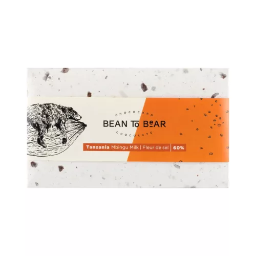 Chococard Tanzania Mbingu Milk + Fleur de Sel 60% 80 g - Fajszi Paprika