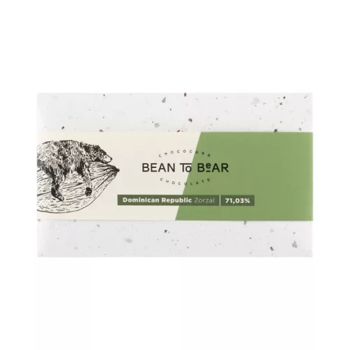 Chococard Dominican Republic Zorzal Dark 71,03% 80 g - Fajszi Paprika