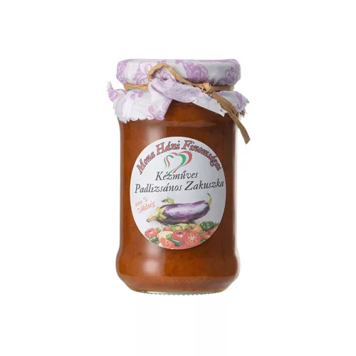 Edit padlizsános zakuszka 314 ml - Fajszi Paprika