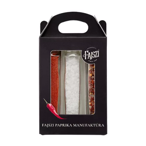 Prémium fűszersó válogatás piramis sópehellyel - Fajszi Paprika