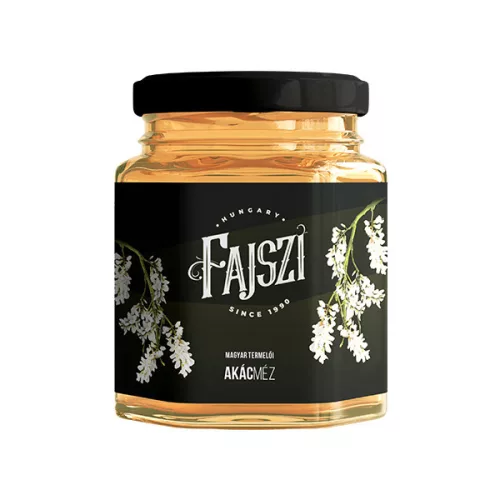 Kistermelői akácméz 250 g - Fajszi Paprika