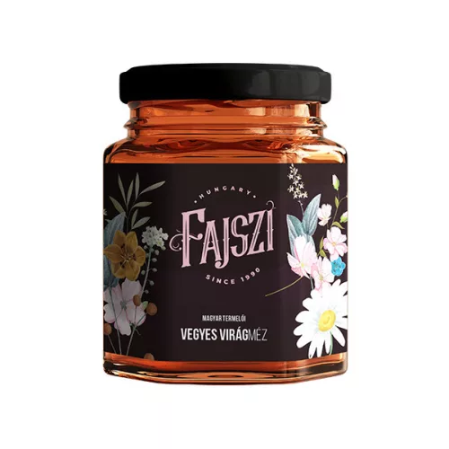 Kistermelői vegyes virágméz 250 g - Fajszi Paprika