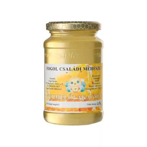 Fogol Méhészet termelői akácméz 500 g - Fajszi Paprika