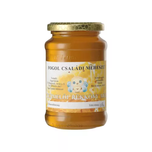 Fogol Méhészet termelői bükkönyméz 500 g - Fajszi Paprika