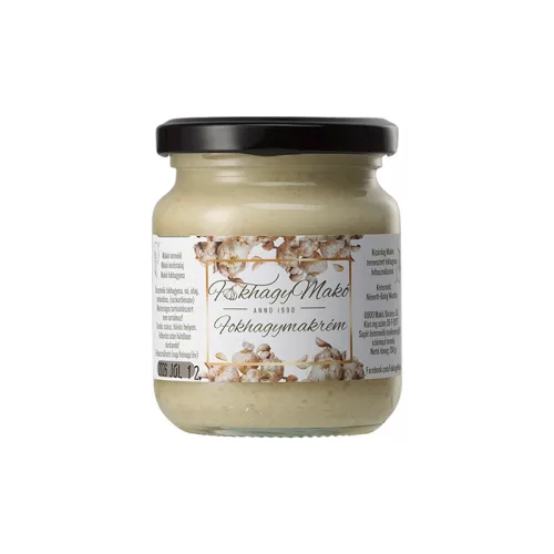 FokhagyMakó fokhagymakrém 200 g - Fajszi Paprika