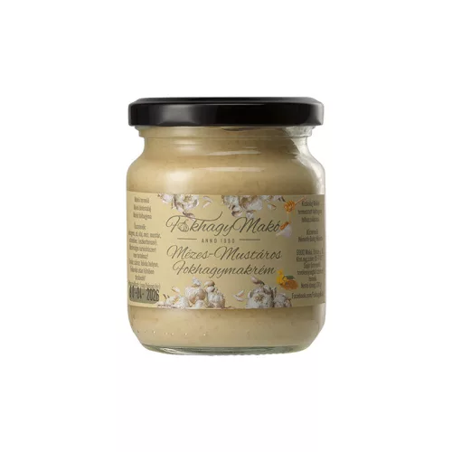 FokhagyMakó mézes-mustáros fokhagymakrém 200 g - Fajszi Paprika