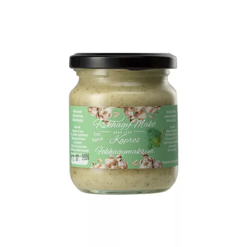 FokhagyMakó kapros fokhagymakrém 200 g - Fajszi Paprika