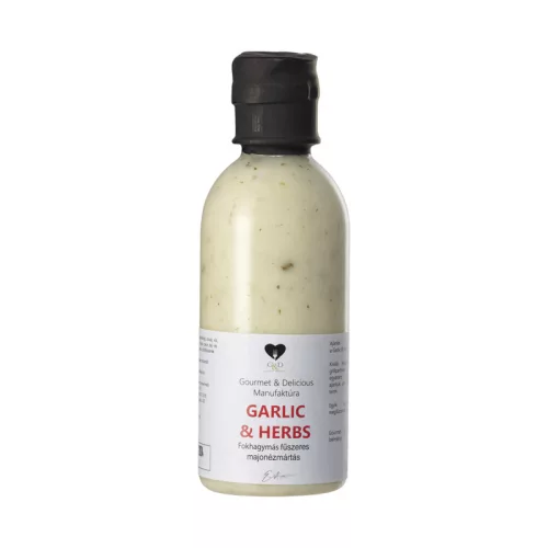 G&D Garlic & Herbs fokhagymás majonézmártás 280 ml - Fajszi Paprika