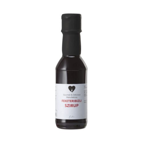 G&D - Feketeribizli szirup 200 ml - Fajszi Paprika
