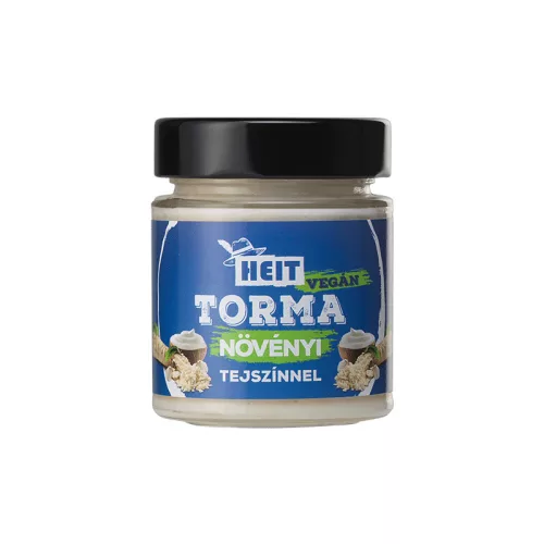 Heit kézműves vegán torma növényi tejszínnel 150 g - Fajszi Paprika