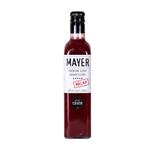 Mayer prémium málna szörp 500 ml - Fajszi Paprika
