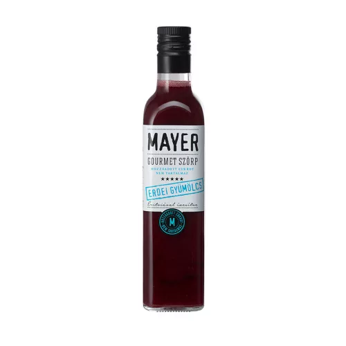 Mayer prémium cukormentes erdei gyümölcs szörp 500 ml - Fajszi Paprika