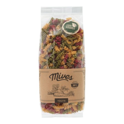 Míves zöldséges orsó tészta fusilli 400 g - Fajszi Paprika