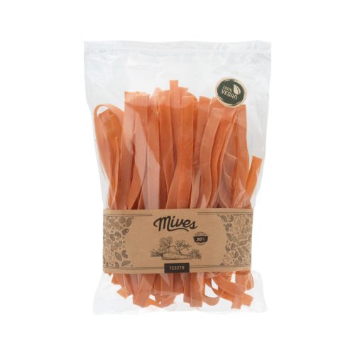 Míves - Extra tökmaglisztes-sárgarépás szélesmetélt 16 mm 400 g - Fajszi Paprika