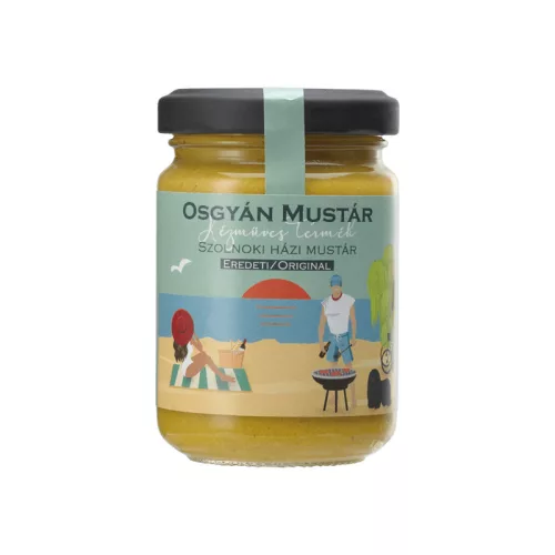 Osgyán Szolnoki házi mustár 137 g - Fajszi Paprika
