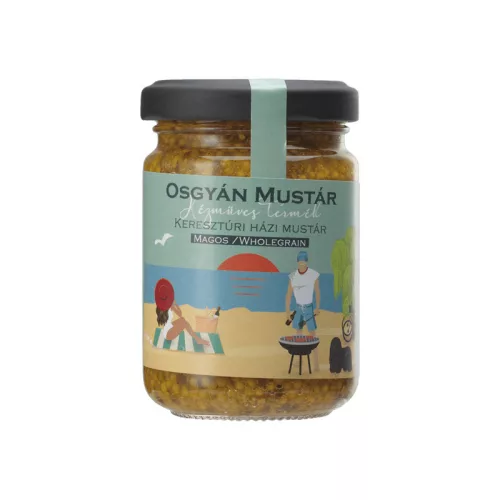 Osgyán Keresztúri magos mustár 137 g - Fajszi Paprika