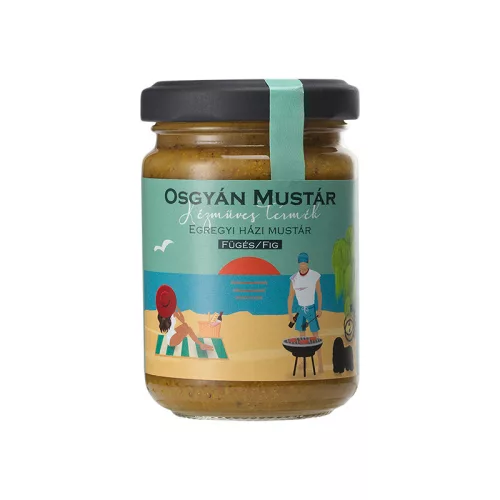 Osgyán Egregyi fügés mustár 137 g - Fajszi Paprika