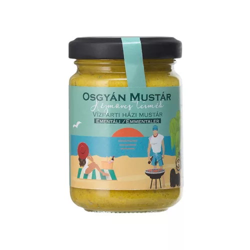 Osgyán Vízparti ementális mustár 137 g - Fajszi Paprika