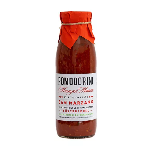Pomodorini Mennyei Manna fűszeres 500 g - Fajszi Paprika