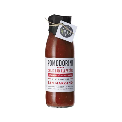 Pomodorini chilis bab alapszósz 500 g - Fajszi Paprika