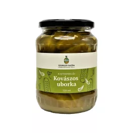 Szorgos Gazda kovászos uborka 720 ml - Fajszi Paprika